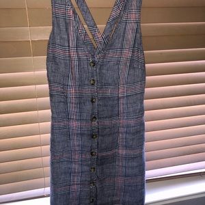 Retro button up dress